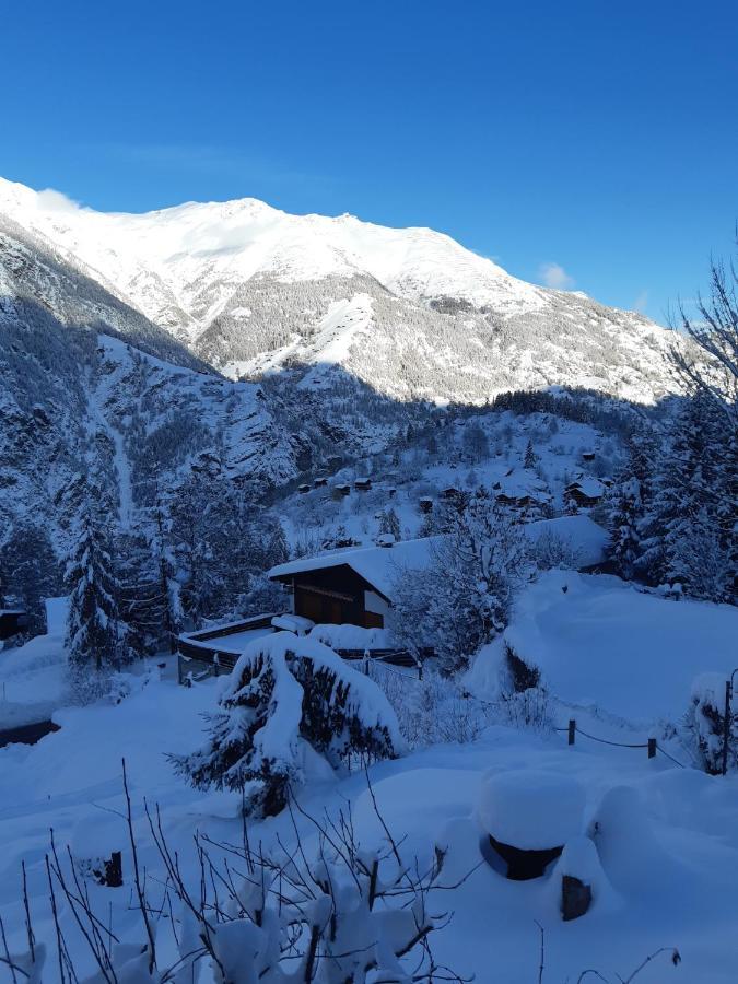 Chalet Sven & Marc Graechen, Niedergraechen Vallis Sankt Niklaus Kültér fotó